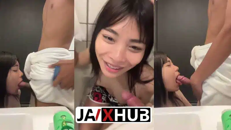 คลิปหลุดทางบ้าน เด็กหัดอม นมพึ่งตั้งเต้า วัยรุ่นโม๊คควยในห้องน้ำ xxx แตกคาปากไป1น้ำก่อนไปเรียน ตัวเล็กนมเล็กน่ารักมาก ดูดควยเก่งมาก