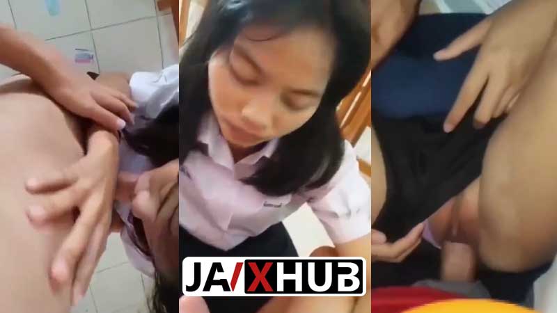 คลิปหลุด รุ่นพี่เย็ดรุ่นน้อง ในห้องเรียนที่เป็นข่าว นัดเย็ดกันโม๊คควยเสียวๆ ก่อนจะถกกระโปรงแหวกกางเกงในเสียบควย เย็ดสด xxx ซอยน้ำแตก