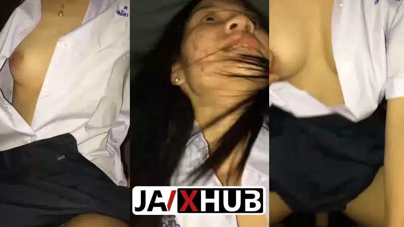คลิปหลุด เย็ดคาชุดนักเรียน ใครๆก็ชอบ น้องหมวย นักเรียน ม.ปลาย เย็ดกับแฟนสุดเสียว บีบนมขย่มเย็ดงานโคตรดี เสียงครางไทยชัดเจน xxx