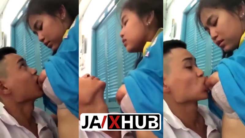 คลิปหลุด นักเรียน สาวน้อยชุดพละกับพ่อหนุ่มชุดนักเรียน xxx เย็ดกันในห้องเสียวๆ นมใหญ่เป็นเต้า ขึ้นคร่อมเย็ดนมเด้ง น้ำหีไหลฉ่ำ น่าเย็ดมาก