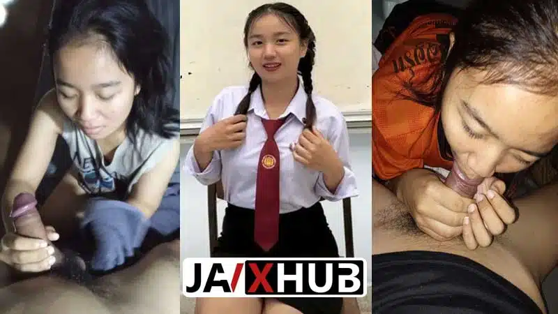 คลิปหลุดนักเรียน สาวอาชีวะอมควยให้แฟนก่อนไปเรียน XXX เสียงไทยสาวลีลาเด็ด โม๊คควยสดเกือบแตกคาปาก โดนจับเย็ดหีกระแทกจนร้อง