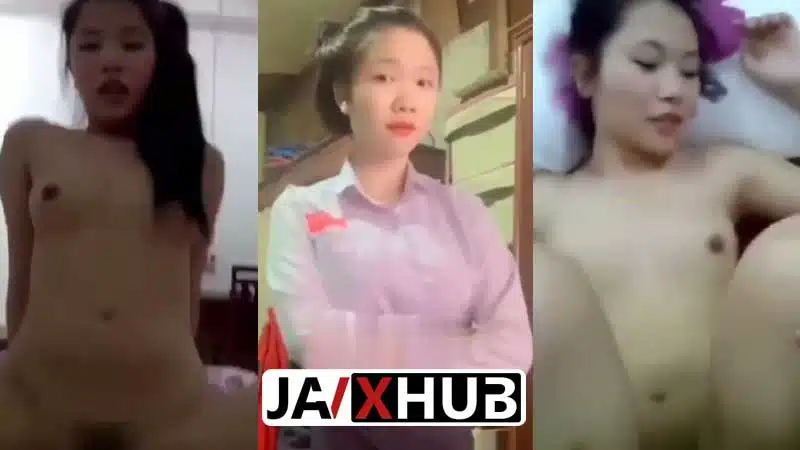 คลิปหลุดนักเรียน สาวลาวหีเนียน กลีบหีชมพู หีฟิตมาก XXX โดนแหกหียัดควยเย็ดสด ขึ้นขย่มโยกเย็ดครางเสียว ใส่ไม่ยั้งจนน้ำควยแตกใน