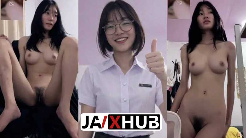 คลิปหลุด คอลเสียว สาวแว่นเล่นเซ็กโฟนกับหนุ่มที่ไม่รู้จัก XXX โชว์หีแลกค่าเทอม หุ่นดีขนาดนี้โคตรน่าเย็ด โดนแอบถ่ายคลิปตอนโชว์เสียว