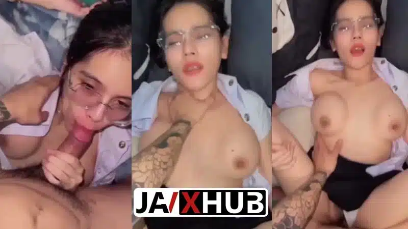 คลิปหลุดนักศึกษาไทย VK หนุ่มทรงเอได้ของดี เย็ดแฟนนิสิต xxx พามาตอกหีที่ห้อง เย็ดสดคาชุด กระเด้าหีนมเด้งๆ ชักควยมาแตกใส่โหนกหี